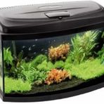 Aquael Aqua 4 Kids Siyah Oval Cam Akvaryum