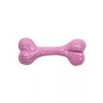 Aquael Comfy Toy Kemik Şeklinde Çilek Aromalı Pembe 12.5 cm Köpek Oyuncağı