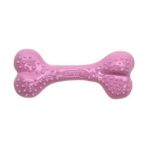 Aquael Comfy Toy Kemik Şeklinde Çilek Aromalı Pembe 16.5 cm Köpek Oyuncağı