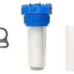Aquafer 10 inç 3/4 inç 10 Mikron Spun Su Filtresi