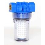 Aquafer 5-3/4 inç 100 Mikron Yıkanabilir Paslanmaz Filtre Kabı Mazot Süzme Filtresi
