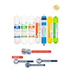 aquafit Su Arıtma Filtresi – Kapalı Kasa İki Tarafı Çubuklu 7’li Set