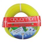 Aquamar 1/2 25 mt Sarı Silikonlu Şeffaf Hortum