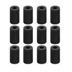AQUANEAT Akvaryum Karides Kızartma Balık Tankı Filtre için 12'li Paket Ön Filtre Süngeri, Yedek Köpük Kapak (4,1 cm D X 7,1 cm H, 1,54 cm)