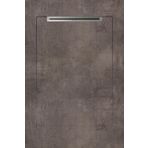 Aquanit 90x135 Beton Antrasit Slope Line + Sifon Fayans
