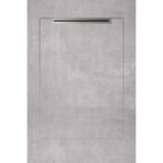 Aquanit 90x135 Beton Gri Slope Line + Sifon Fayans