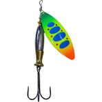 AquaPet Turna Kaşığı Söğüt Yaprağı Döner Kaşık 24 Gram 6 cm - Aquaav Typhoon Turna Avı 24 Gr. 6 Cm. Döner Spin Kaşık - 7861