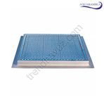 Aquarambla Ekonomik Paslanmaz Çelik 25x25 cm Kare Tip Dip Süzgeçi