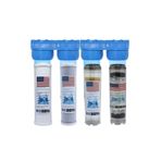 Aquatime Amerikan Malı Daire ve Bina Girişi 4 Aşamalı Su Yumuşatma Cihazı (Kapaklı Spun-Blok-Reçine-Silifoz)