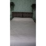 AQUATOLIA Müslin Çift Kişilik Battal Boy Yatak Örtüsü - Pike - 220/260 - Krem - 220 x 260 cm