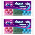 Aquawave 3'lü Bulaşık Süngeri İkili Paket