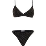 Aquella Triko Siyah Anvelop Bikini Takım - 40