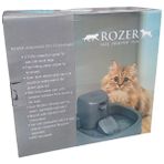 Aqusafe Otomatik Kedi Kopek Su Pinari Ultra Sessiz 2,5 Lt Su Selalesi Kedi Pinari Xwwas01mg-Eu