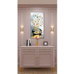Ar Ajans Kanvas Tablo Altın Ağaç Ve Dallar Dekoratif Kanvas Tablo 80 X 120