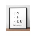 Ar Ajans Kanvas Tablo But First Coffee Temalı Çerçeve Görünümlü Mutfak Kahve Köşesi Balkon Mdf Tablo 30 X 40 ARMDF10024014