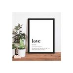 Ar Ajans Kanvas Tablo Love Temalı Çerçeve Görünümlü Koridor Salon Mutfak Tasarımlı Mdf Tablo 40 X 60 ARMDF10025015