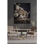 Ar Ajans Kanvas Tablo Medusa Yılan Saçlı Kadın Heykel Mitoloji Zeus Heykel Kanvas Tablo 50 X 70
