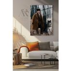 Ar Ajans Kanvas Tablo Mustafa Kemal Atatürk Ormanda Asil Kurt Dekoratif Cam Tablo 50 X 70