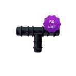 AR Damlama Sulama Kurtağzı Te Bağlantı 16x16x16 (50 ADET)