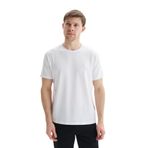 Ar-ma Erkek Basic Bisiklet Yaka Tişört Regular Fit%47 Modal%47 Pamuk%6 Likra Süprem Baskısız Y29344472602 Beyaz-B1