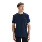 Ar-ma Erkek Basic Bisiklet Yaka Tişört Regular Fit%47 Modal%47 Pamuk%6 Likra Süprem Baskısız Y29344472602 Lacivert-L1