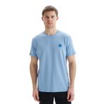 Ar-ma Erkek Basic Bisiklet Yaka Tişört Regular Fit%47 Modal%47 Pamuk%6 Likra Süprem Baskısız Y29344472602 Mavi-M16