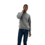 Ar-ma Erkek Bisiklet Yaka Sweatshirt Basic Regular Fit%70 Pamuk%30 Polyester 3 İplik Cepsiz Baskısız K24124904901 Gri-G1