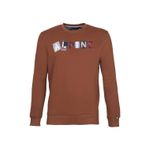 Ar-ma Erkek Bisiklet Yaka Sweatshirt Yazi Baskili Cepsiz Örme Kumaş Regular Fit%70 Pamuk%30 Polyester 30/1 Şardonlu Üç İplik K21124907401 Kahverengi-K2