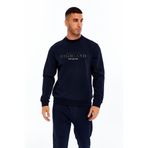 Ar-ma Erkek Bisiklet Yaka Sweatshirt Yazi Baskili Cepsiz Örme Kumaş Slim Fit%80 Pamuk%14 Polyester%6 Elastan Scuba İnterlok K30124685002 Lacivert-L1