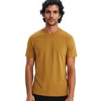 Ar-ma Erkek Bisiklet Yaka Tişört Baskisiz Basic Örme Kumaş Regular Fit%100 Pamuk 30/1 Penye Süprem Y31344408202 Hardal Sarısı-H1