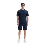Ar-ma Erkek Bisiklet Yaka Tişört Baskisiz Basic Örme Kumaş Regular Fit%100 Pamuk 30/2 Süprem Y31344448802 Lacivert-L1