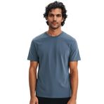 Ar-ma Erkek Bisiklet Yaka Tişört Regular Fit%100 Pamuk Süprem Basic Baskısız Y31344408002 Mavi-M2
