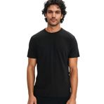 Ar-ma Erkek Bisiklet Yaka Tişört Regular Fit%100 Pamuk Süprem Basic Baskısız Y31344408002 Siyah-S1