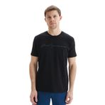 Ar-ma Erkek Bisiklet Yaka Tişört Regular Fit%47 Modal%47 Pamuk%6 Likra Süprem Yazı Baskılı Y29344472502 Siyah-S1