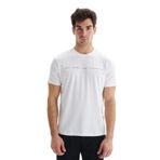 Ar-ma Erkek Bisiklet Yaka Tişört Regular Fit%47 Modal%47 Pamuk%6 Likra Süprem Yazı Baskılı Y29344472702 Beyaz-B1