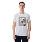 Ar-ma Erkek Bisiklet Yaka Tişört Regular Fit%95 Pamuk%5 Likra Süprem Baskılı Y29344453202 Beyaz-B1