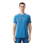 Ar-ma Erkek Bisiklet Yaka Tişört Regular Fit%95 Pamuk%5 Likra Süprem Baskılı Y29344453702 Mavi-M2
