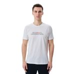 Ar-ma Erkek Bisiklet Yaka Tişört Regular Fit%95 Pamuk%5 Likra Süprem Baskılı Y29344454002 Beyaz-B1