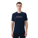 Ar-ma Erkek Bisiklet Yaka Tişört Regular Fit%95 Pamuk%5 Likra Süprem Baskılı Y29344454002 Lacivert-L1