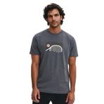 Ar-ma Erkek Bisiklet Yaka Tişört Resim Baskili Örme Kumaş Regular Fit%100 Pamuk 30/2 Süprem Y31344448502 Gri-G3