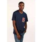 Ar-ma Erkek Bisiklet Yaka Tişört Yazi Baskili Örme Kumaş Regular Fit%100 Pamuk 30/1 Penye Süprem Y22344402001 Lacivert-L1