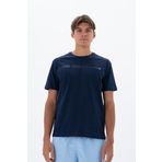 Ar-ma Erkek Bisiklet Yaka Tişört Yazi Baskili Örme Kumaş Regular Fit%100 Pamuk 30/1 Penye Süprem Y25344404301 Lacivert-L1