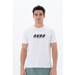 Ar-ma Erkek Bisiklet Yaka Tişört Yazi Baskili Örme Kumaş Regular Fit%100 Pamuk 30/1 Penye Süprem Y25344404801 Beyaz-B1