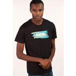 Ar-ma Erkek Bisiklet Yaka Tişört Yazi Baskili Örme Kumaş Slim Fit%93 Pamuk%7 Elastan 36/1 Full Elastan Süprem Y22344450701 Siyah-S1