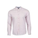 Ar-ma Erkek Gömlek Basic Baskisiz Düğme Kapamali Cepsiz Uzun Kollu Gömlek Dokuma Kumaş Regular Fit%100 Pamuk Oxford Y9GKD1080 Pembe-P9