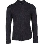 Ar-ma Erkek Gömlek Şal Desenli Düğme Kapamali Uzun Kollu Cepsiz Gömlek Örme Kumaş Regular Fit %100 Pamuk 30/1 Tek Toplama Licrali Pike K8GKO1050 - Bordo