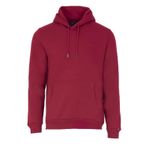 Ar-ma Erkek Kapşonlu Sweatshirt Baskisiz Kanguru Cepli Örme Kumaş Regular Fit%70 Pamuk%30 Polyester 30/1 Şardonlu Üç İplik K22254914401 Kırmızı-K1
