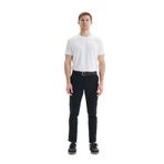 Ar-ma Erkek Pantolon Slim Fit Dar Kesim Örme Esnek Kumaş Rahat K9PCD0526 Siyah-S1