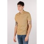 Ar-ma Erkek Polo Yaka Tişört Baskisiz Basic Büyük Beden Tek Toplama Licrali Pike Y22374869601 - 2XL - Hardal Sarısı