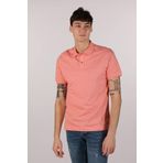 Ar-ma Erkek Polo Yaka Tişört Baskisiz Basic Örme Kumaş Büyük Beden%95 Pamuk%5 Likra 30/1 Tek Toplama Licrali Pike Y22374869601 Pembe-P1